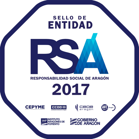 Sello de Entidad Responsabilidad Social Aragón 2017
